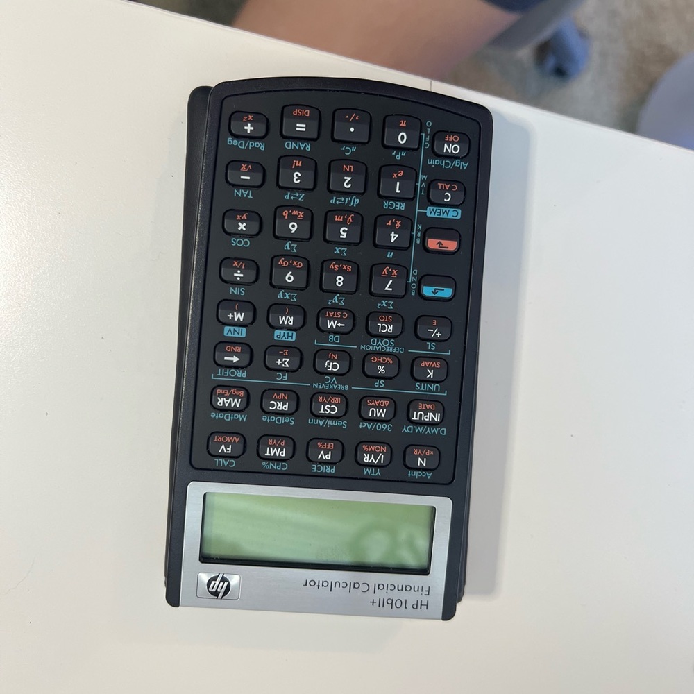 HP 10bII+ Financial Calculator